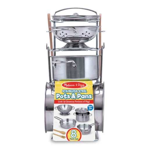 [117370-BB] Melissa & Doug Let's Play House Pots & Pans