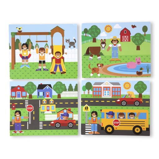 [143823-BB] Melissa & Doug Magnetic Matching Picture Game