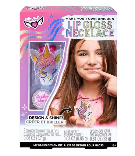[168551-BB] Lip Gloss Necklace  Kit