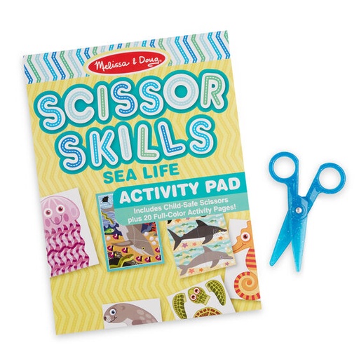 [158374-BB] Scissor Skills Sea Life Activity