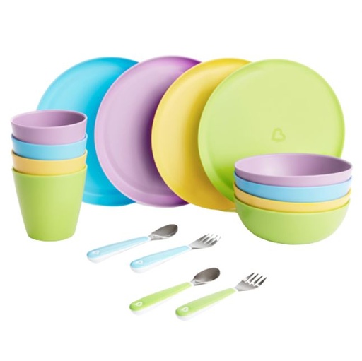 [169181-BB] Munchkin 16pc Dining Set
