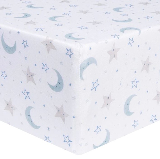 [169205-BB] Starry Night Fitted Crib Sheet