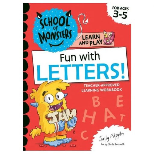[169240-BB] School of Monsters - Fun with Letters