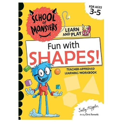 [169242-BB] School of Monsters - Fun with Shapes