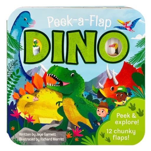 [169264-BB] Peek-a-Flap, Dino