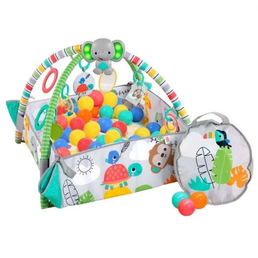 [169338-BB] 5-in-1 Activity Gym & Ball Pit - Totally Tropical