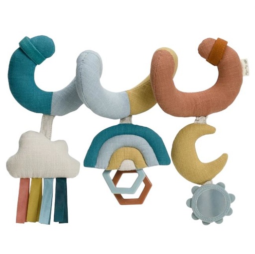 [169427-BB] Itzy Bitzy Spiral Car Seat Toy - Rainbow