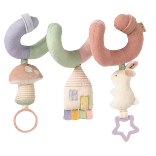 [169428-BB] Itzy Bitzy Spiral Car Seat Toy - Pastel
