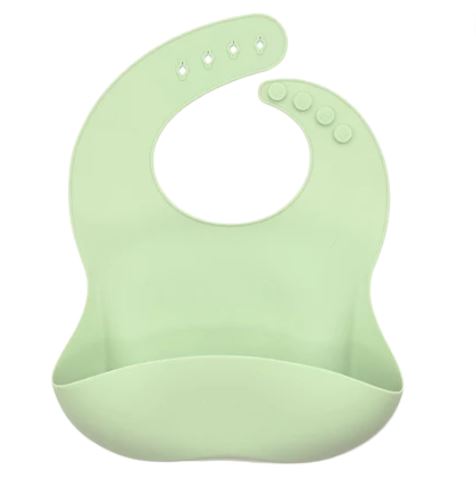 [169457-BB] Silicone Bib Mint
