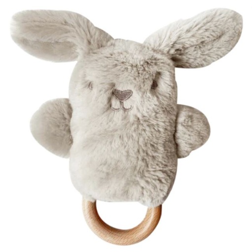 [169469-BB] Ziggy Bunny Soft Rattle Toy