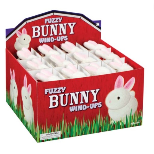 [169516-BB] Wind Up Fuzzy Bunny