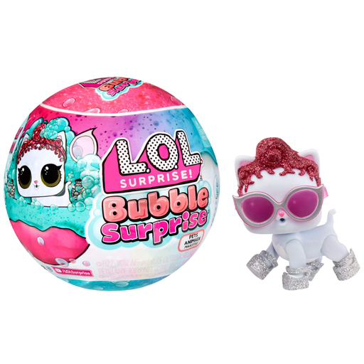 [169573-BB] L.O.L Surprise Color Change Bubble Surprise Pets Assorted