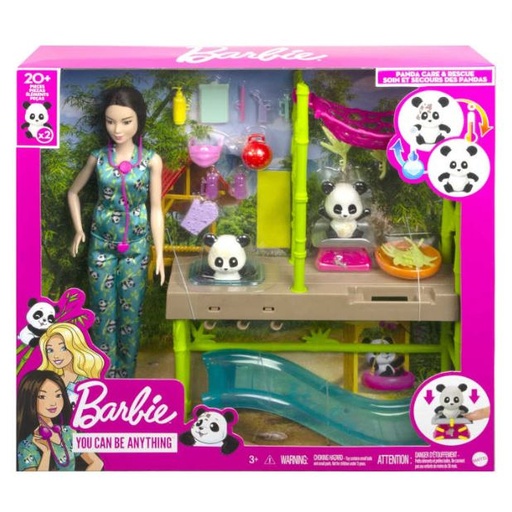 [169672-BB] Barbie Panda Rescue Set