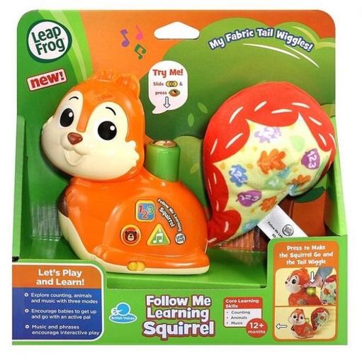 [169699-BB] LeapFrog Follow Me Learning Squirrel