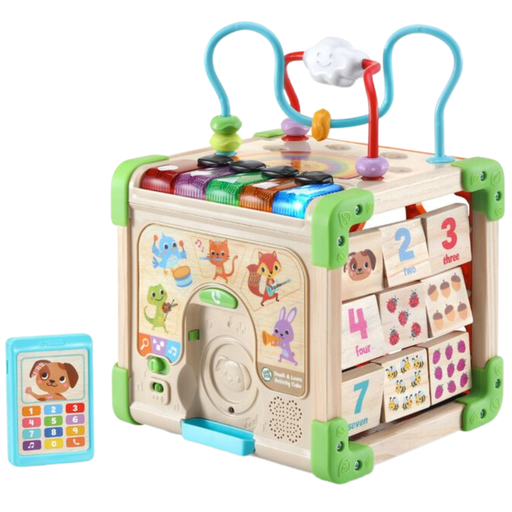 [169708-BB] LeapFrog Touch & Learn Wooden Activity Cube