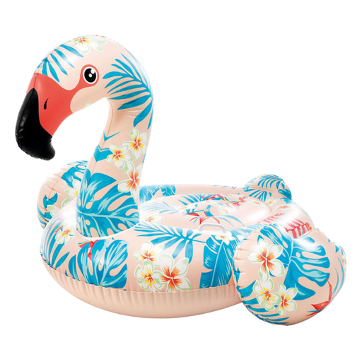 [170186-BB] Tropical Flamingo Ride-On Inflatable Pool Float