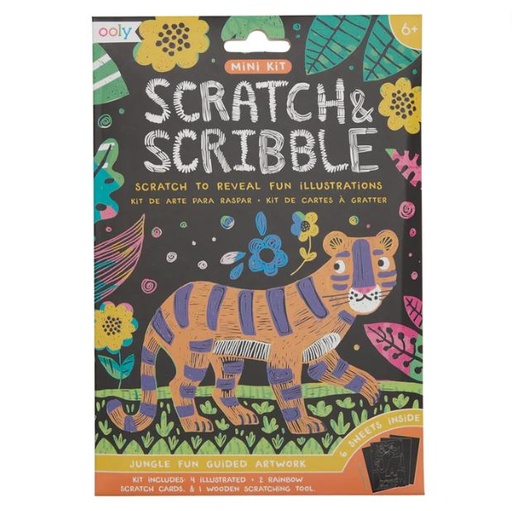 [170203-BB] Mini Scratch & Scribble - Jungle Fun