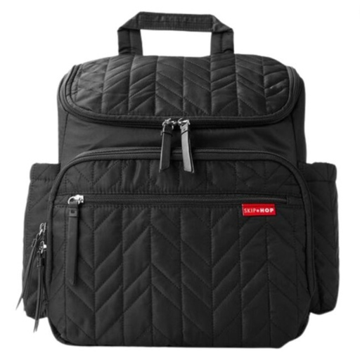 [143592-BB] Skip Hop Forma Diaper Backpack Black