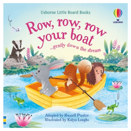 [170309-BB] Little Board Books: Row, Row, Row Your Boat