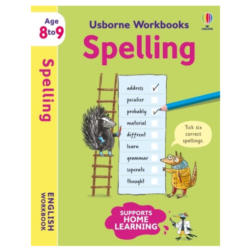 [170321-BB] Usborne Workbooks Spelling 8-9