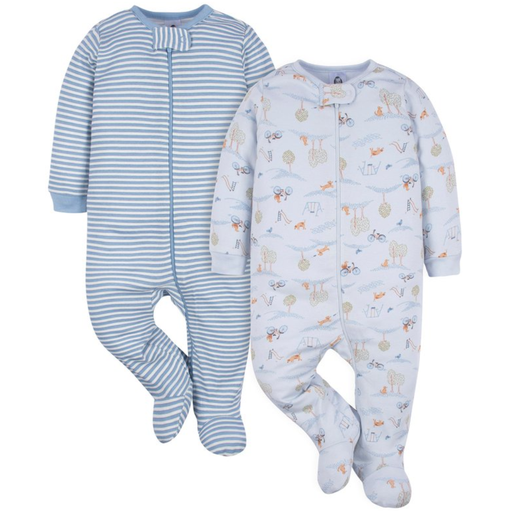 [171036-BB] Gerber Sleeper Puppy NB 2pk