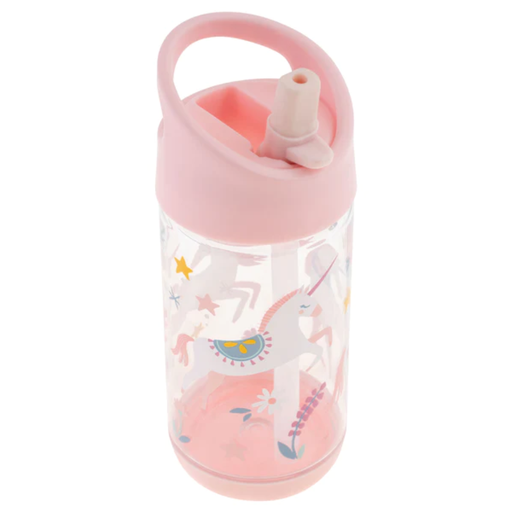 [171453-BB] Flip Top Bottle Pink Unicorn 10oz
