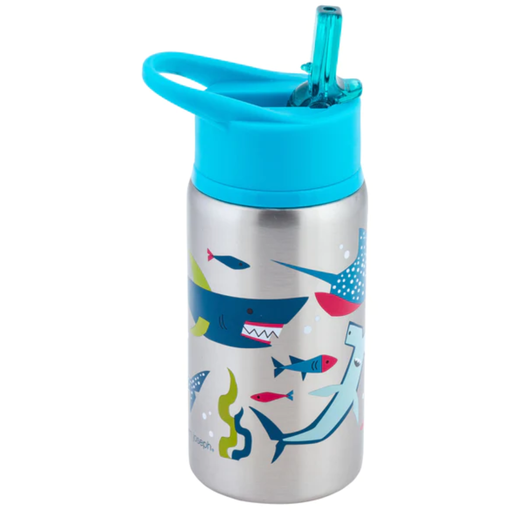 [171461-BB] Shark Stainless Steel Water Bottle 18oz