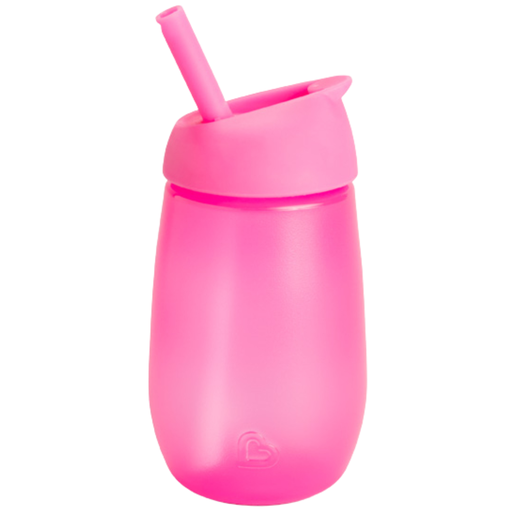 [171813-BB] Munchkin Simple Clean Straw Cup Pink 10oz