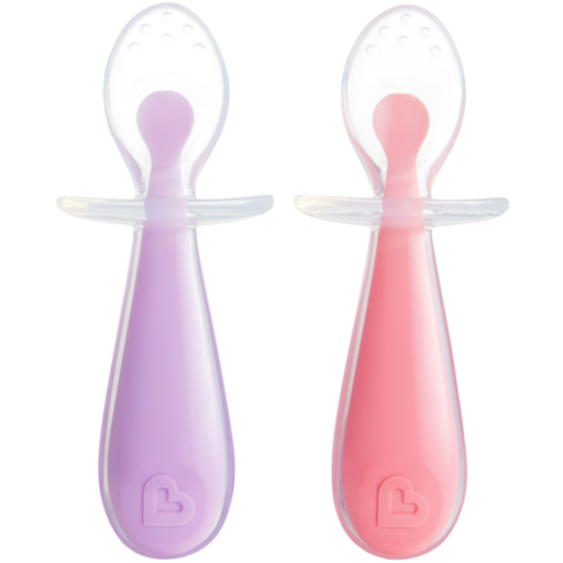 [171816-BB] Munchkin Gentle Scoop Silicone Training Spoons 2pk