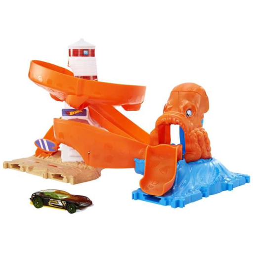 [172270-BB] Hot Wheels City Octopus Invasion Attack Playset