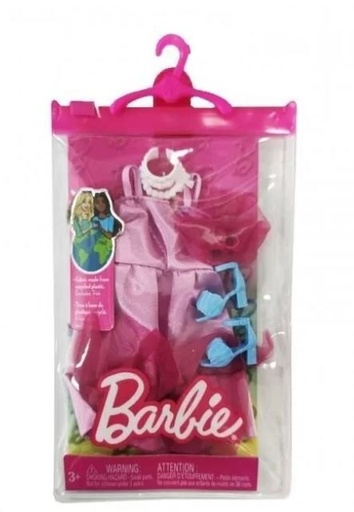 [172276-BB] Barbie Complete Look Pink Dress