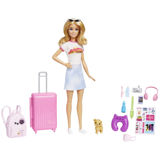 [172394-BB] Barbie Travel Doll Blonde