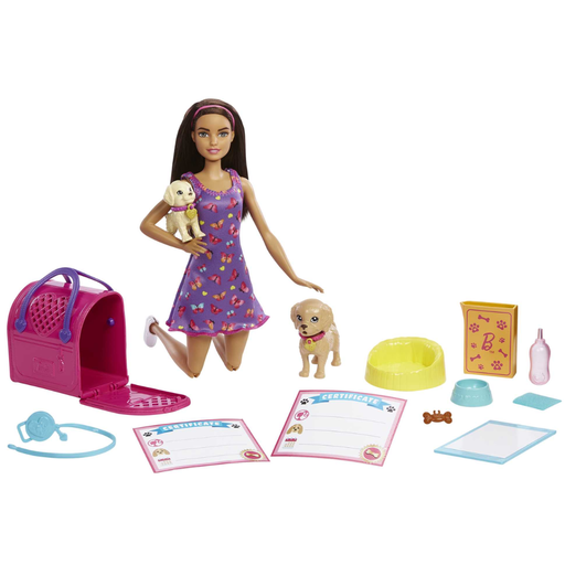 [172400-BB] Barbie Pup Adoption Playset