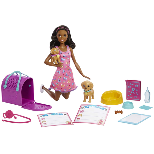 [172401-BB] Barbie Pup Adoption Playset AA