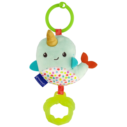 [172491-BB] Chime & Go Tag Along Pal Narwhal