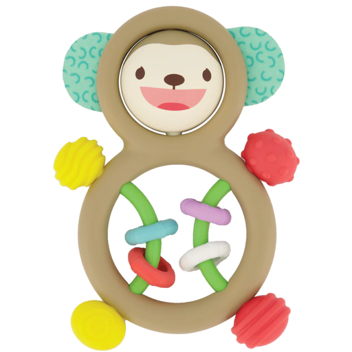 [172497-BB] Busy Lil Sensory Rattle - Monkey
