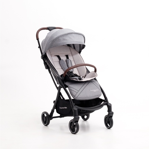 [172498-BB] Premium Baby Complus Compact Stroller Grey