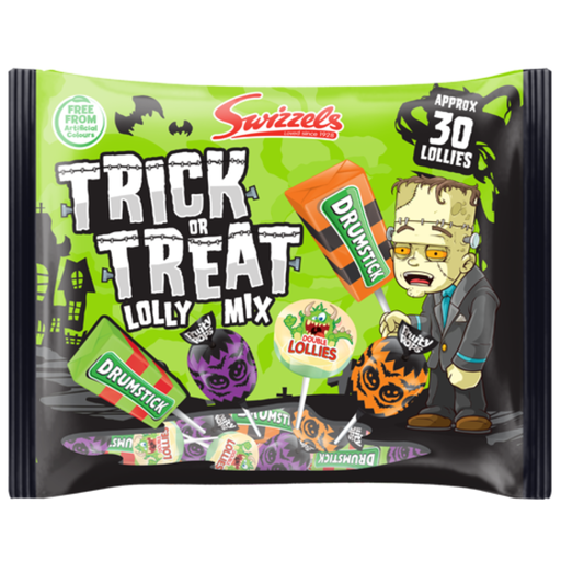 [206974-BB] Swizzels Trick or Treat Lolly Mix 330g