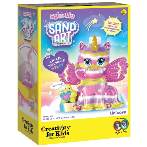 [172753-BB] Sparkle Sand Art Unicorn