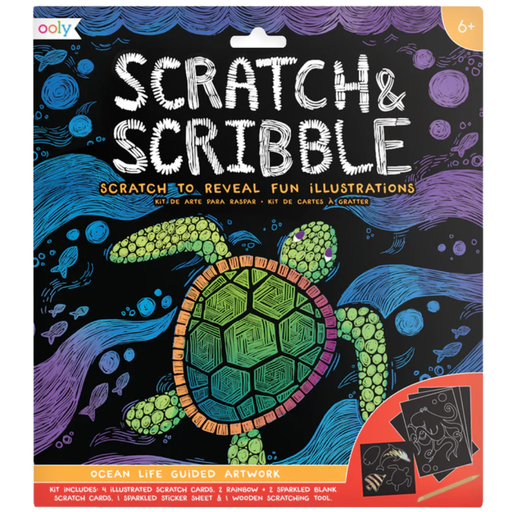[173160-BB] Scratch & Scribble - Ocean Life