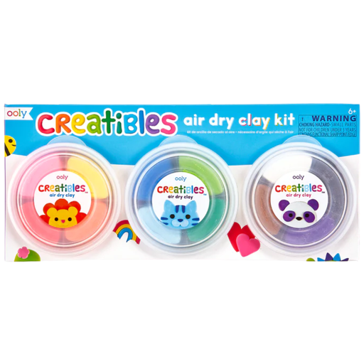 [173706-BB] Creatibles D.I.Y. Air-Dry Clay Kit 15pc