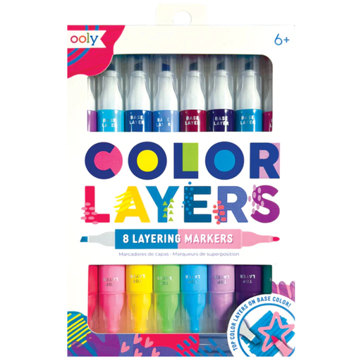 [174054-BB] Color Layers 8 Double-Ended Markers