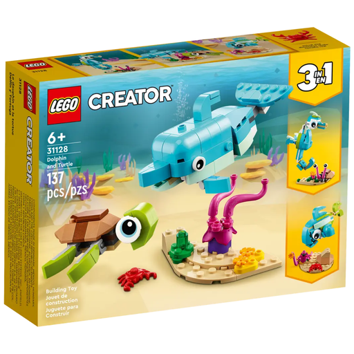 [172845-BB] Lego Creator Dolphin and Turtle