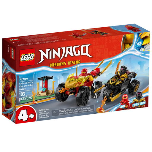 [172861-BB] Lego Ninjago Kai and Ras's Car and Bike Batte
