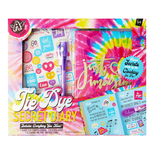 [173044-BB] Tie-Dye Secret Diary