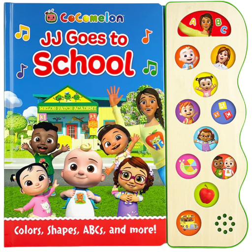 [173104-BB] CoComelon JJ Goes to School Sound Book