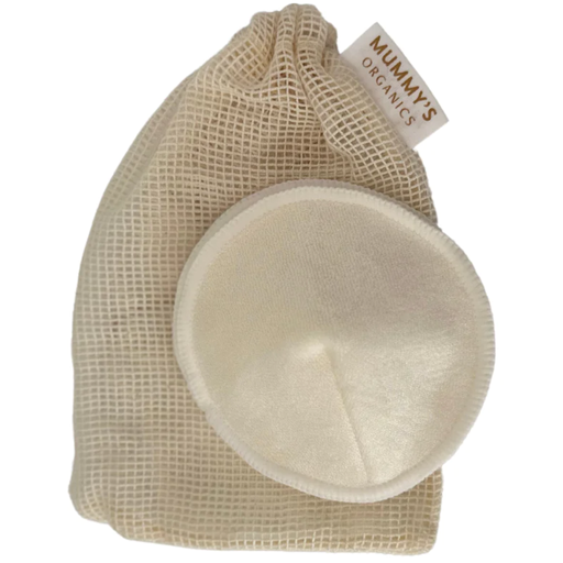 [173162-BB] Mummy's Organics Reusable Breast Pads 6pk