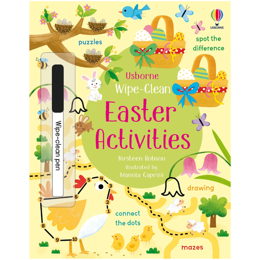 [173184-BB] Wipe-Clean Easter Activities