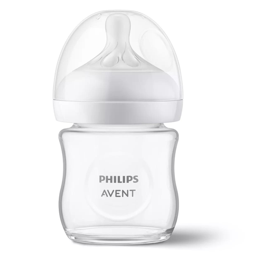[173342-BB] Avent Natural Response Glass Bottle 4oz