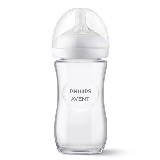 [173343-BB] Avent Natural Response Glass Bottle 8oz